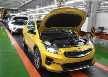 В России начали собирать новейший кроссовер KIA XCeed