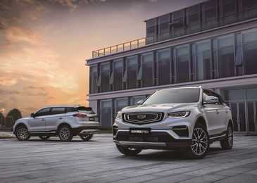 Новые подробности о кроссовере Geely Atlas Pro для России