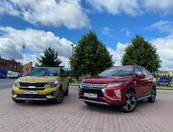 Азиатский десерт: сравнительный тест кроссоверов Mitsubishi Eclipse Cross и KIA Seltos