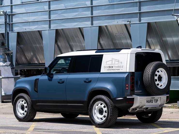 Land Rover Defender превратился в коммерческий фургон-внедорожник
