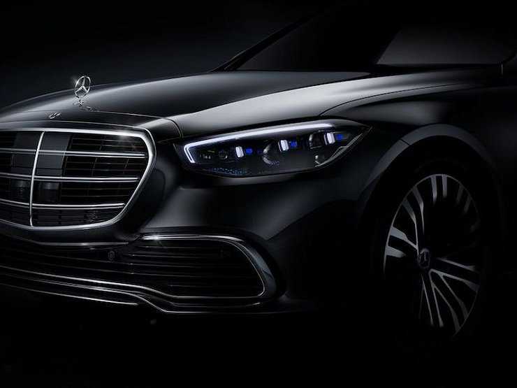 Официально рассекречена часть интерьера нового Mercedes-Benz S-класса