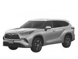 В России запатентовали кроссовер Toyota Highlander четвертого поколения