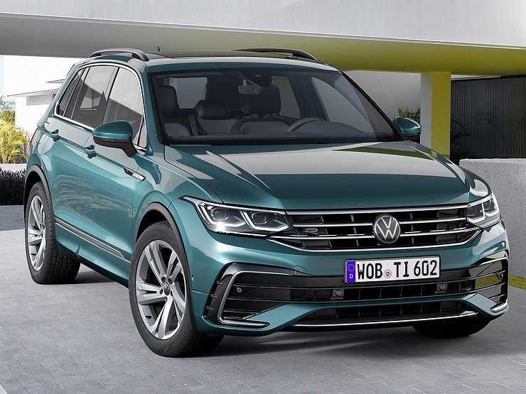 Volkswagen выводит на рынок рестайлинговый кроссовер Tiguan