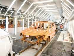 Nissan улучшил технологию окраски автомобилей на российском заводе