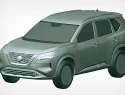 В России запатентовали кроссовер Nissan X-Trail четвертого поколения