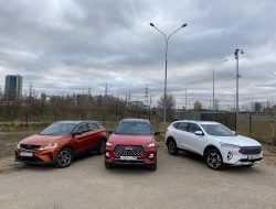 Какой китаец круче: сравнительный тест Geely Coolray, Haval F7 и Chery Tiggo 7 Pro