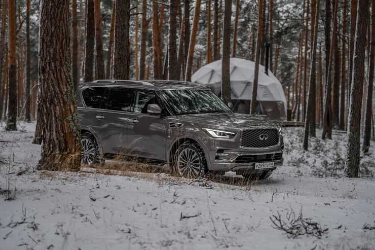 Доспехи великана: первый тест-драйв обновленного Infiniti QX80