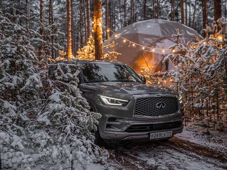 Доспехи великана: первый тест-драйв обновленного Infiniti QX80