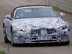 Фотошпионы «поймали» новый Mercedes-Benz SL