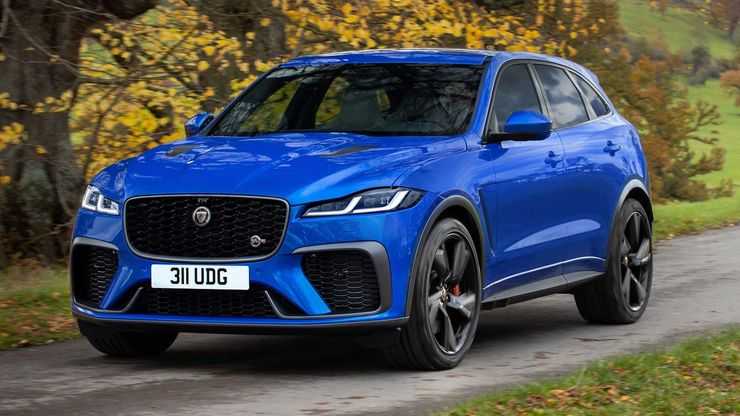 Новый Jaguar F-Pace SVR стал быстрее и маневреннее
