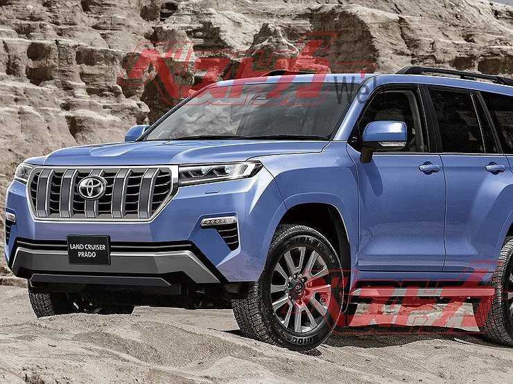 Опубликовано первое фото Toyota Land Cruiser Prado нового поколения