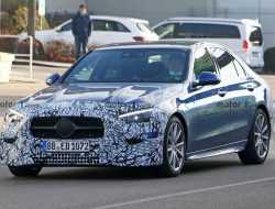 Шпионские фото нового Mercedes-Benz C-класса утекли в Сеть