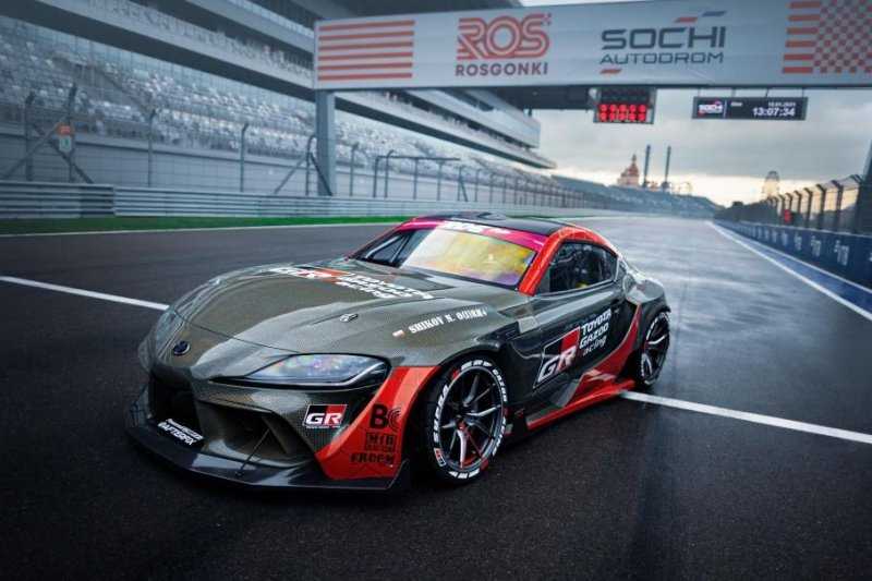 1015 л.с. и кузов из карбон-кевлара: в России построили гоночную Toyota GR Supra для дрифта