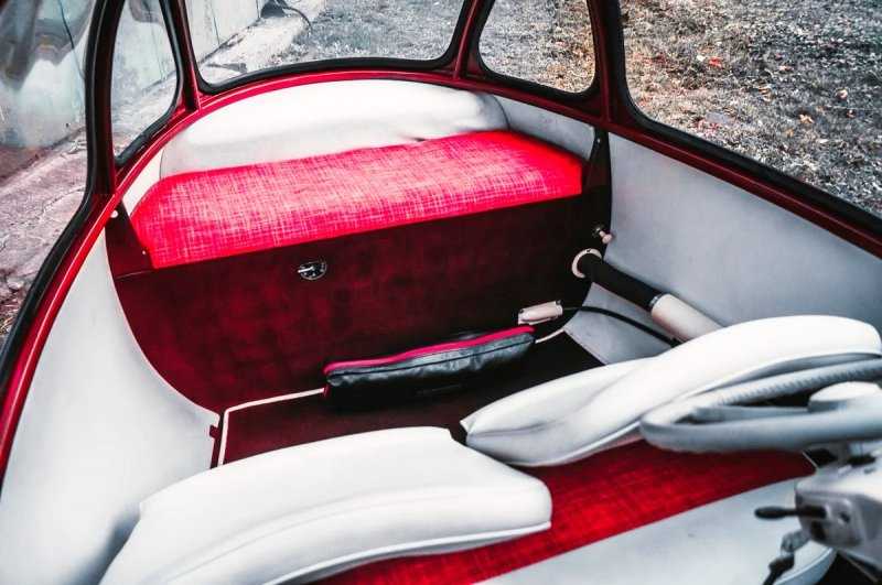 В России нашли очень редкий трехколесный автомобиль Heinkel