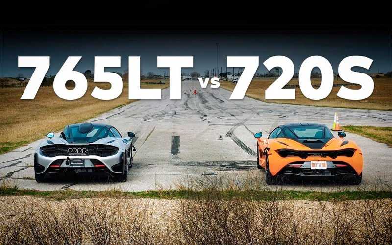 
            Два сверхмощных McLaren&nbsp;сразились в дрэге. Видео
        