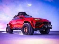 Посмотрите на Lamborghini Urus, «переделанный» в вездеход для Арктики