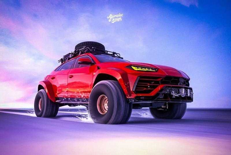 Посмотрите на Lamborghini Urus, &laquo;переделанный&raquo; в вездеход для Арктики