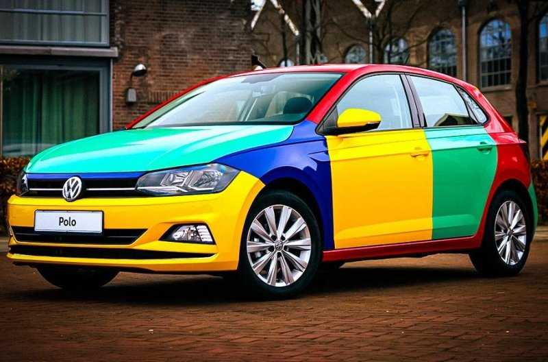 Посмотрите на Volkswagen Polo, который «скрасит серые будни»