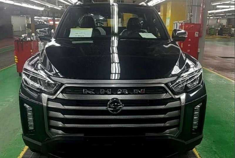 Раскрыта внешность обновленного рамного пикапа SsangYong