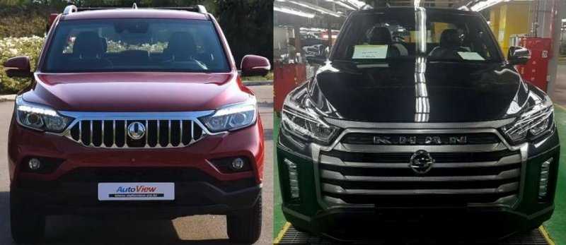 Раскрыта внешность обновленного рамного пикапа SsangYong