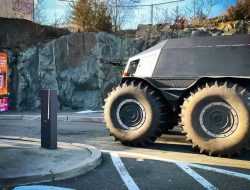Российский вездеход «Шерп» испытали в городских условиях США