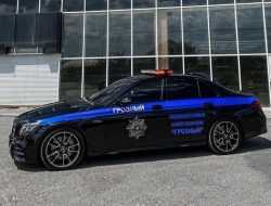 Видео: у чеченской полиции появился Mercedes-AMG E 53