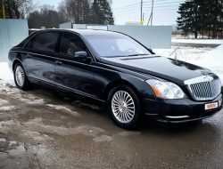 20-летний коллекционный Maybach с крошечным пробегом продают за 35 миллионов рублей