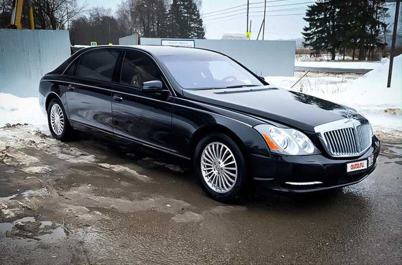 20-летний коллекционный Maybach с крошечным пробегом продают за 35 миллионов рублей