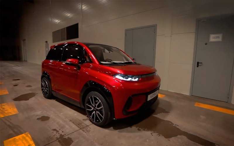КамАЗ показал на видео доступный электрокар «Кама-1»