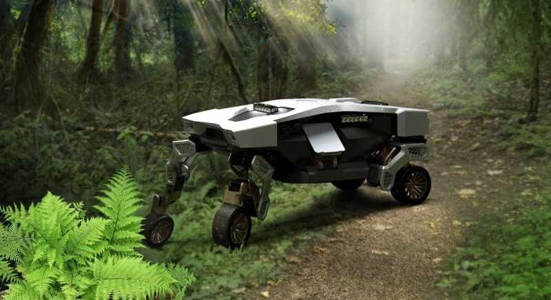 Hyundai показал шагающий автомобиль для космических исследований