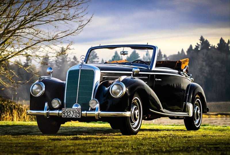 69-летний кабриолет Mercedes-Benz пустят с молотка за пять миллионов рублей