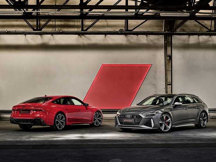 Audi привезла дорогущие, но желанные RS 6 и RS 7