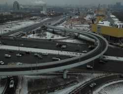 Летом на МКАДе начнут строить две огромные развязки