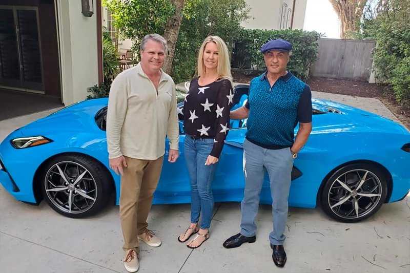 Сильвестр Сталлоне без очереди купил новый Chevrolet Corvette