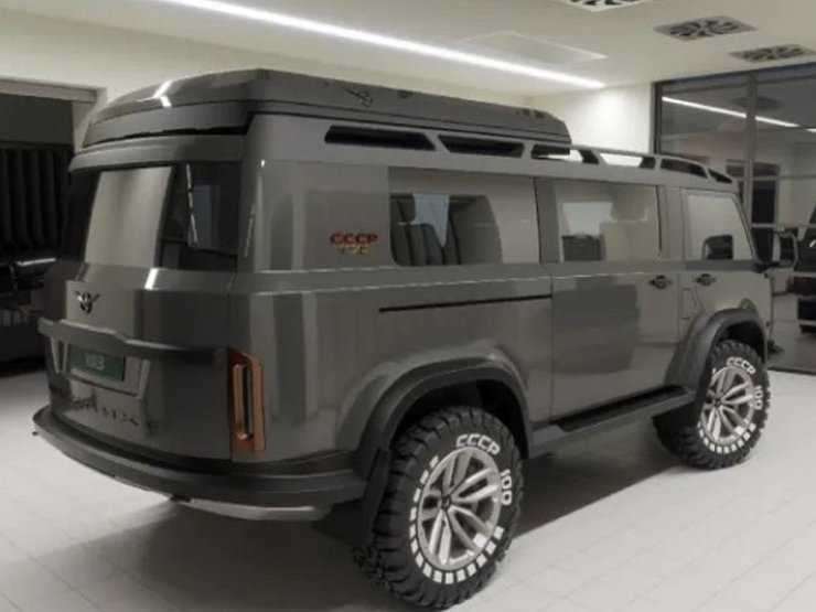 Дизайнер показал новое поколение УАЗ &laquo;Буханка&raquo;-2022