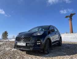 Экстремальное решение Kia Sportage: называйте меня черным