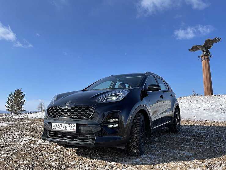 Экстремальное решение Kia Sportage: называйте меня черным