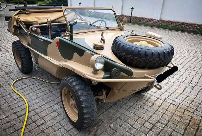 Немецкий вездеход-амфибию времен Второй мировой продают в России за 12 миллионов рублей