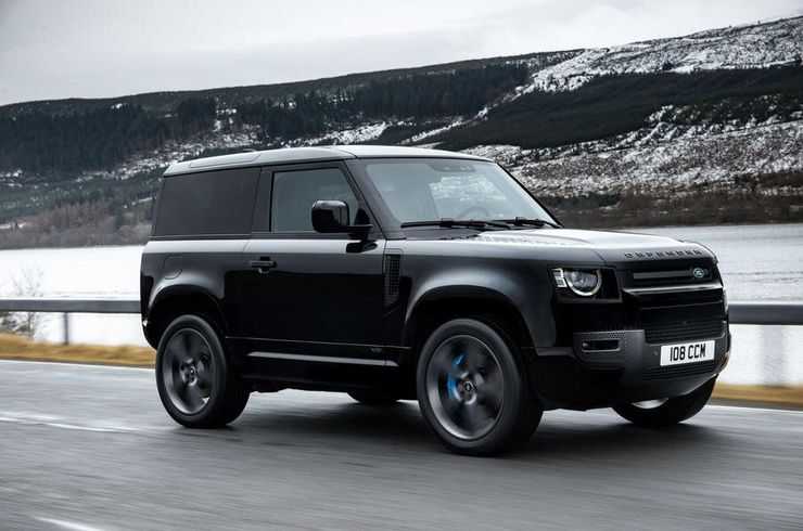 Новый Land Rover Defender дождался нового мотора V8