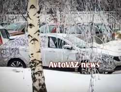 Обновленную Lada Vesta показали на новой фотографии