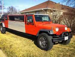 Очень длинный и странный Jeep Wrangler продают на аукционе