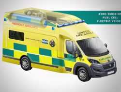 Представлена машина скорой помощи на водороде