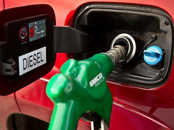 Российские продажи дизельных автомобилей сократились на 20%