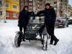Российские школьники построили автомобиль за 30 000 рублей