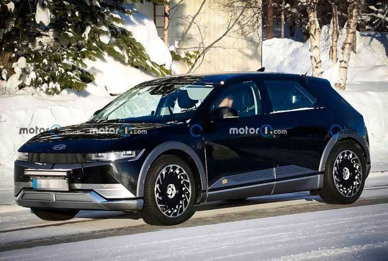 Серийный электрокар Hyundai Ioniq 5 впервые показали на «живых» снимках
