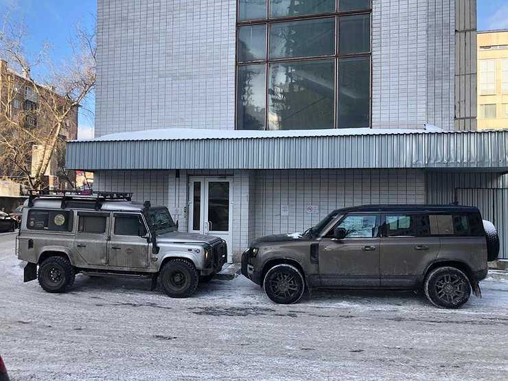 Сын против отца: сравнительный тест старого и нового Land Rover Defender