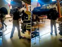 Видео: рабочий АвтоВАЗа тестирует экзоскелет