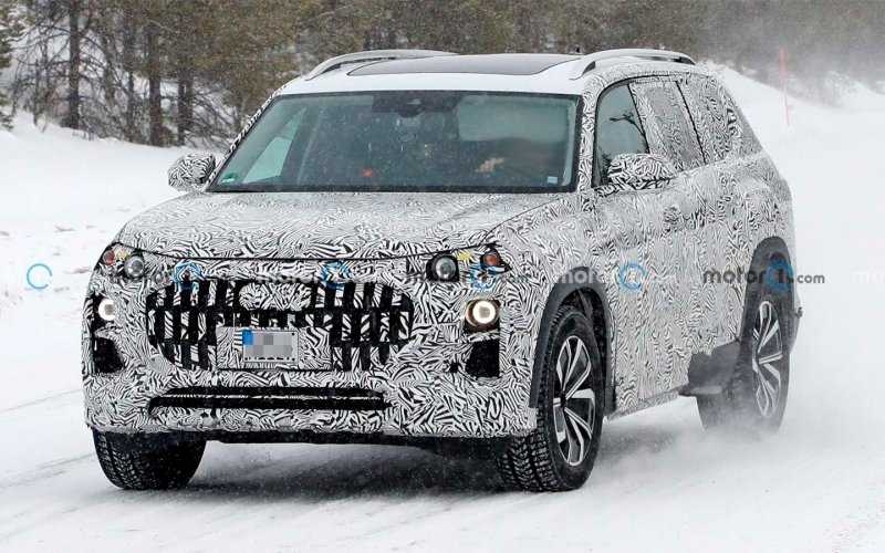 
            Audi вывела на тесты новый большой кроссовер. Фото
        
