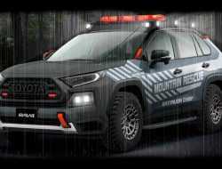 Новый Toyota RAV4 превратили в машину для горных спасателей