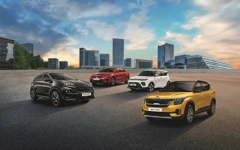 
            Kia начала продажи в России четырех обновленных моделей
        